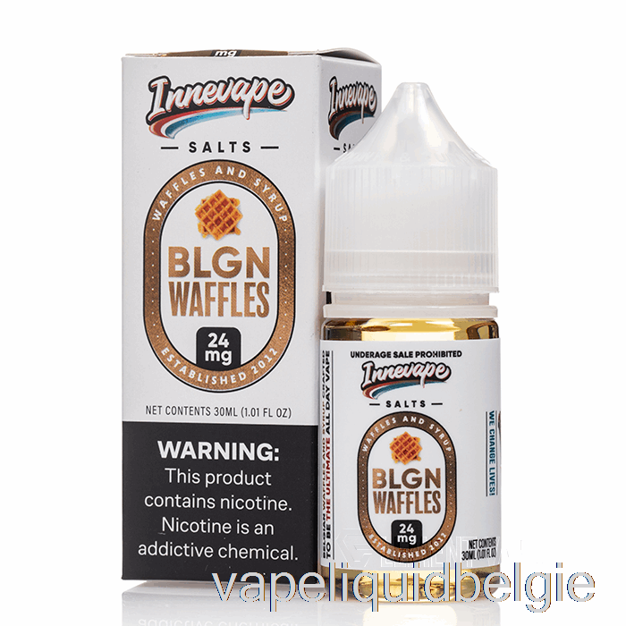 Vape België Blgn Wafelzouten - Innevape E-liquids - 30ml 24mg